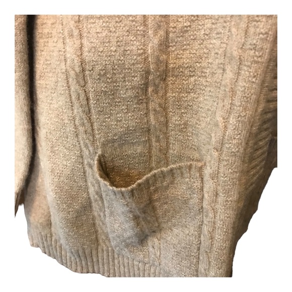 Oxford Lambswool Long Cardigan - Picture 8 of 10